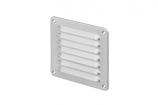 BVC Zentralstaubsauger Abluftgitter Edelstahl